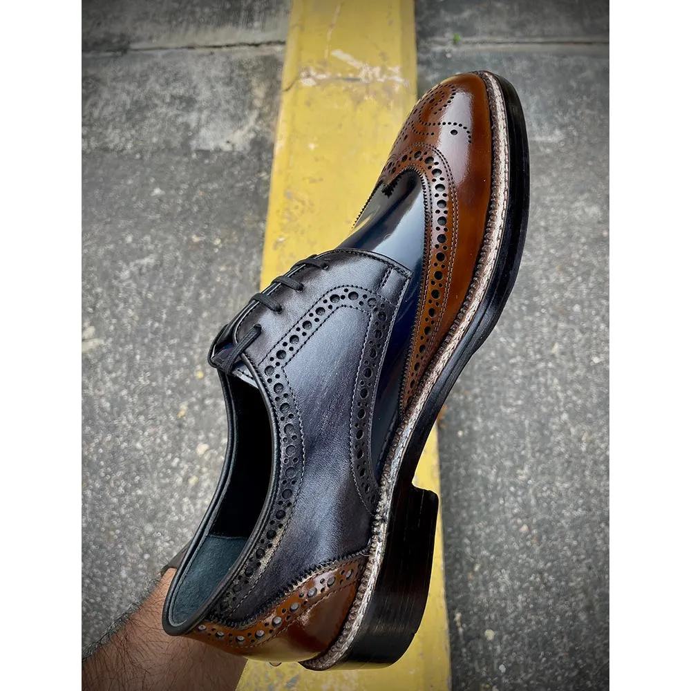 Brushed Triple Tone Alter Ego Brogues