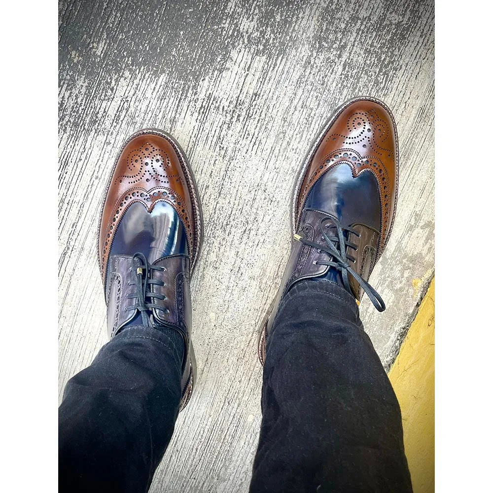 Brushed Triple Tone Alter Ego Brogues