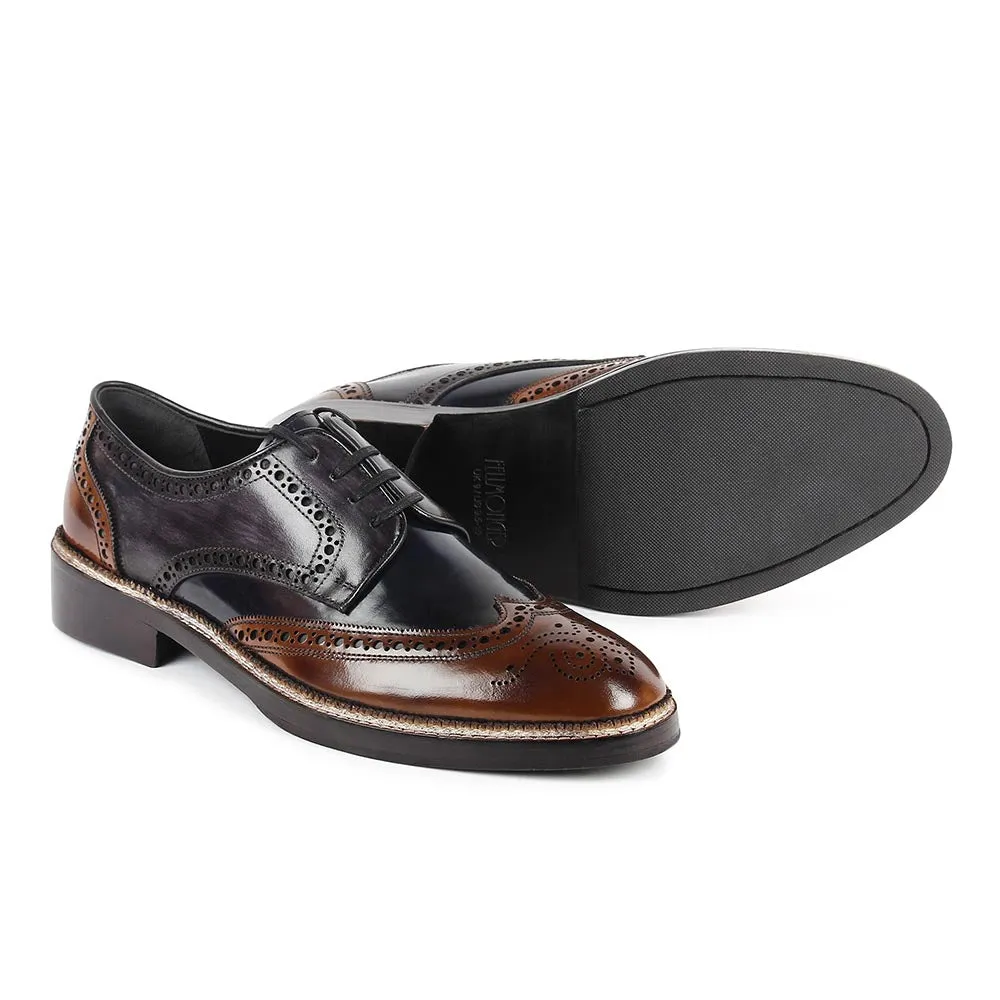 Brushed Triple Tone Alter Ego Brogues