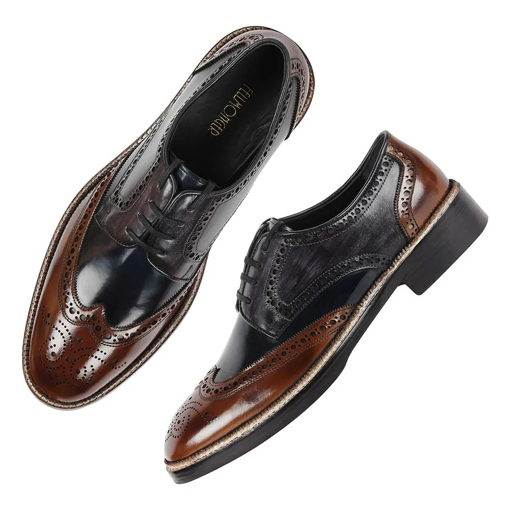 Brushed Triple Tone Alter Ego Brogues