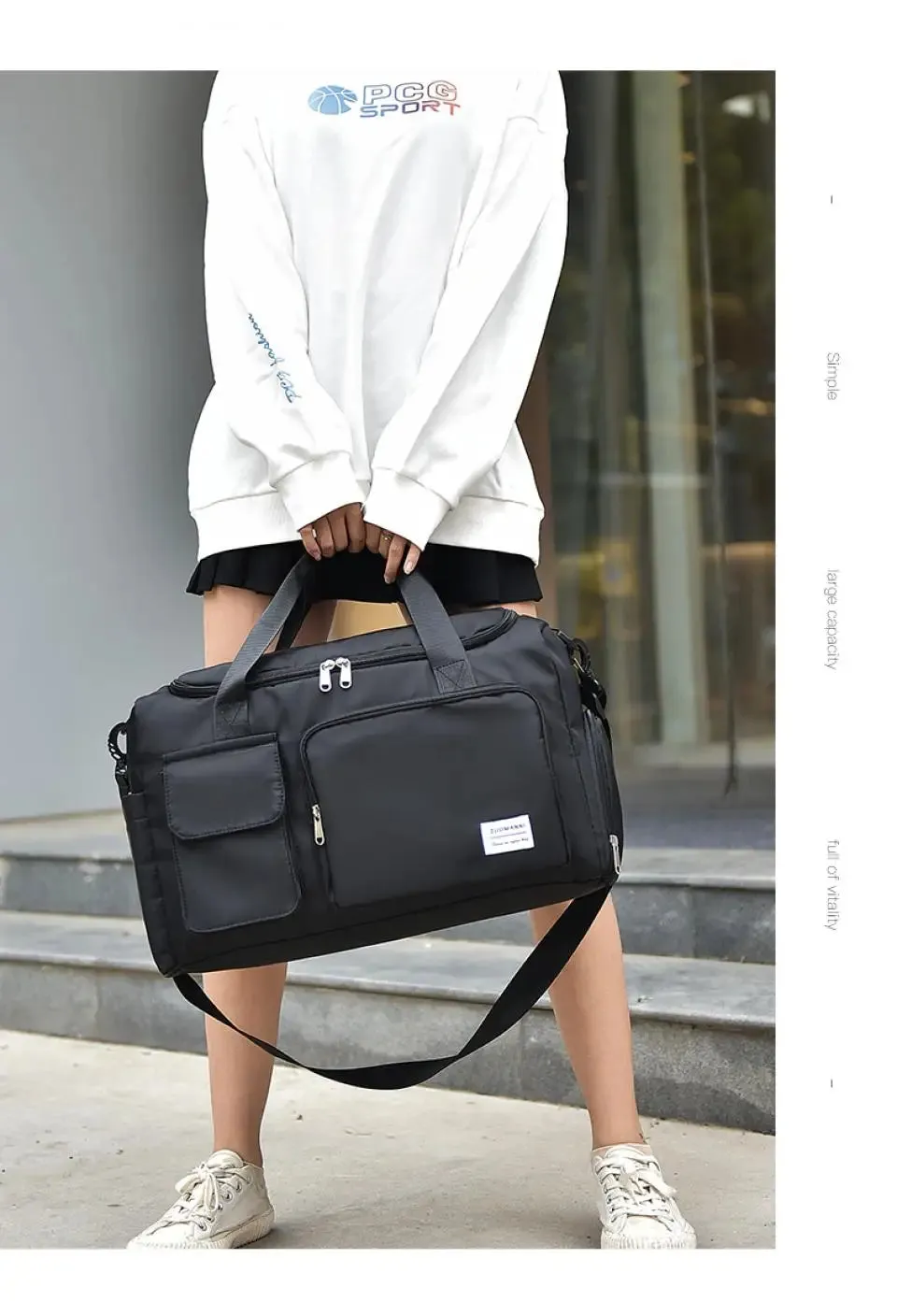 Carry-On Large Capacity Weekender Travel Bag