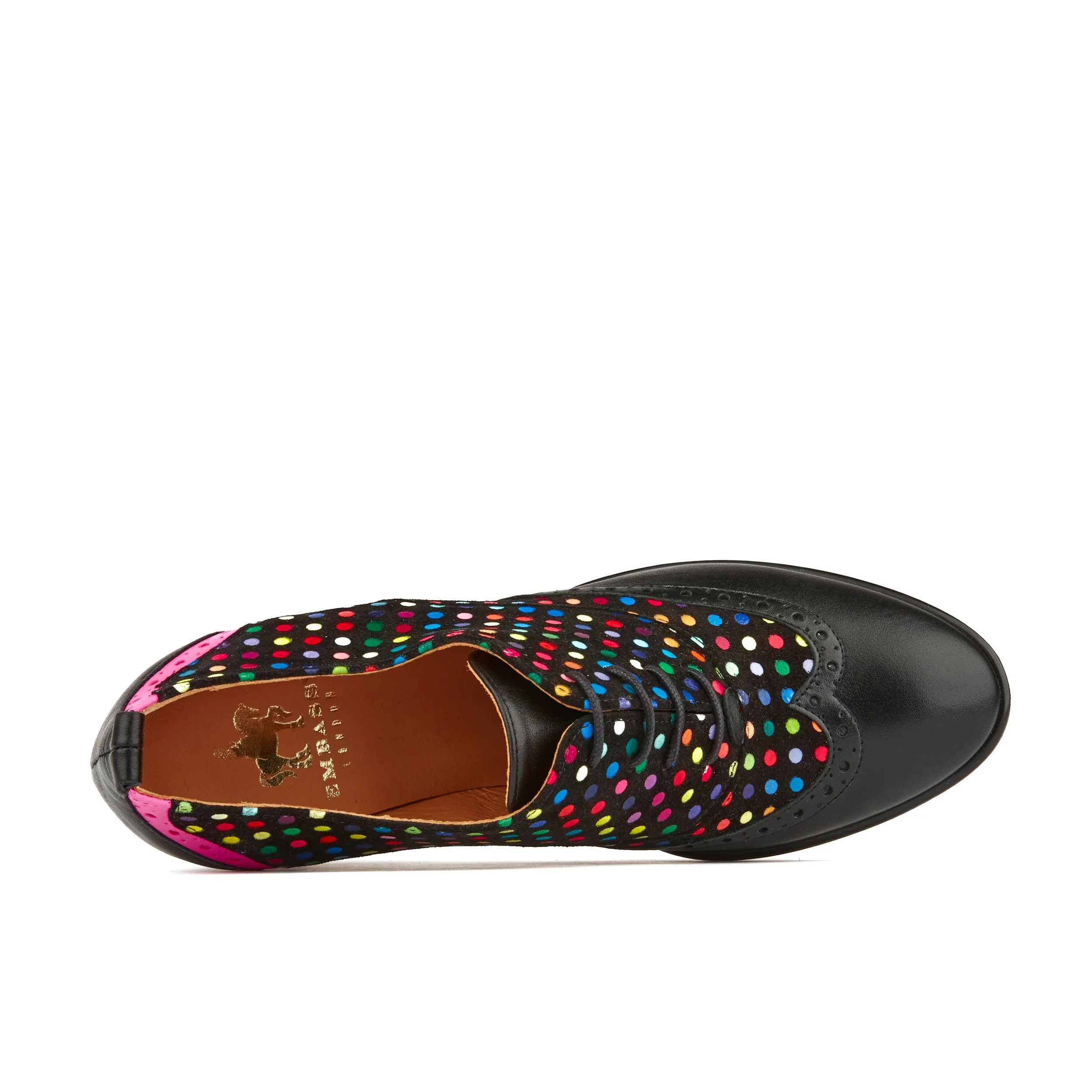 Casino - Black & Pink & Multi Disco Dots