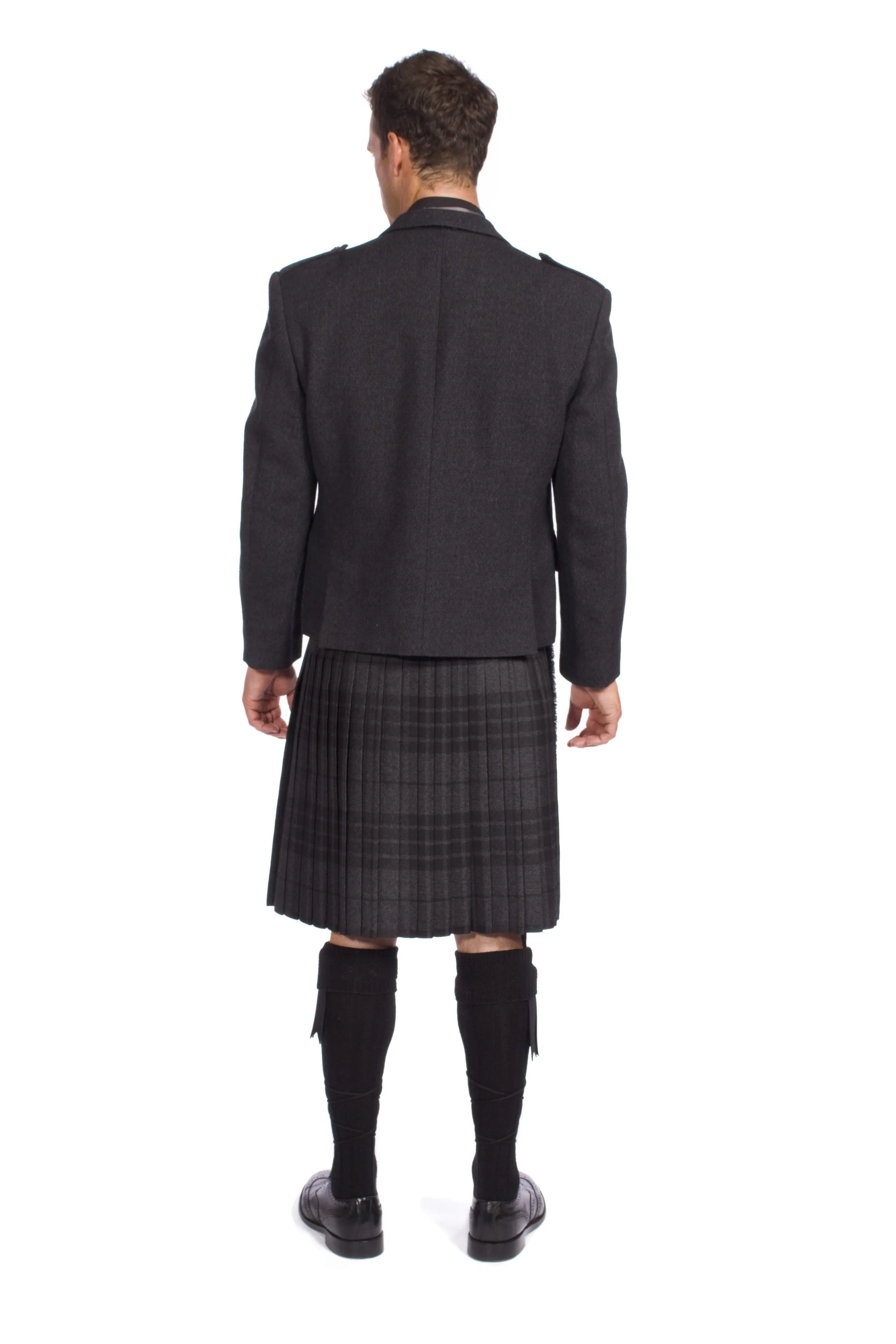 Charcoal Tweed Argyle Hire Outfit