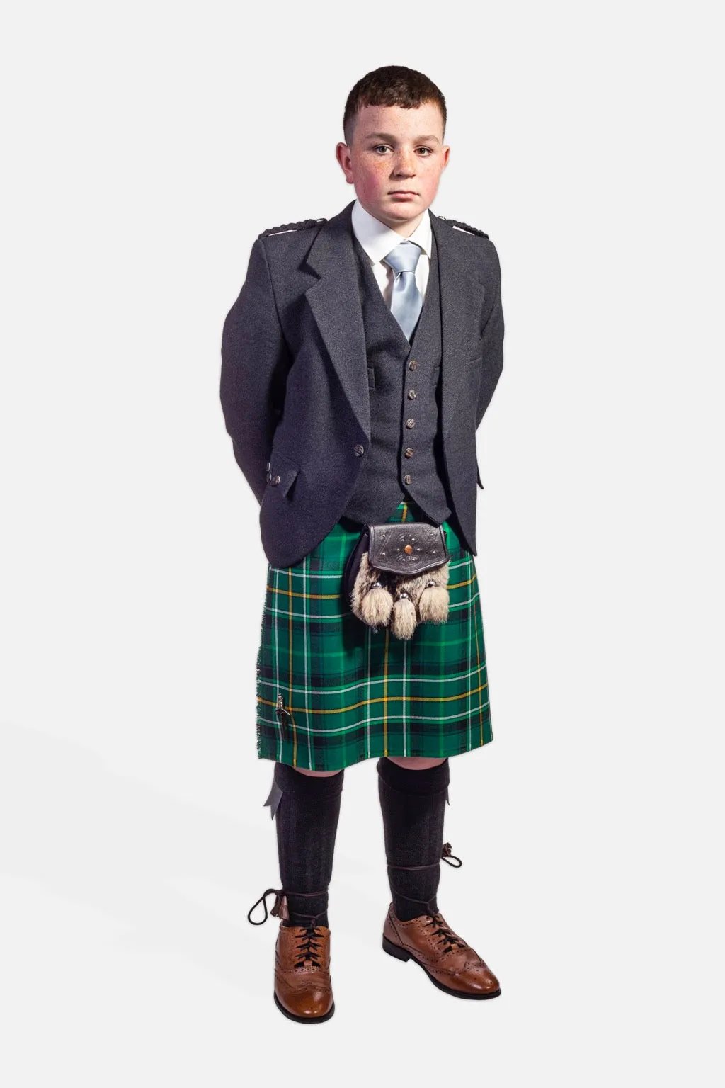 Children's University of Edinburgh / Charcoal Holyrood Kilt Hire Outfit