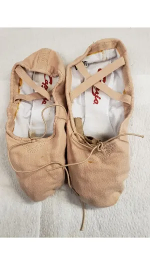 Cobra Canvas -- Women's Split Sole Ballet -- Nude