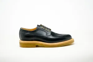 Concho Long Wing Brogues Black US 13