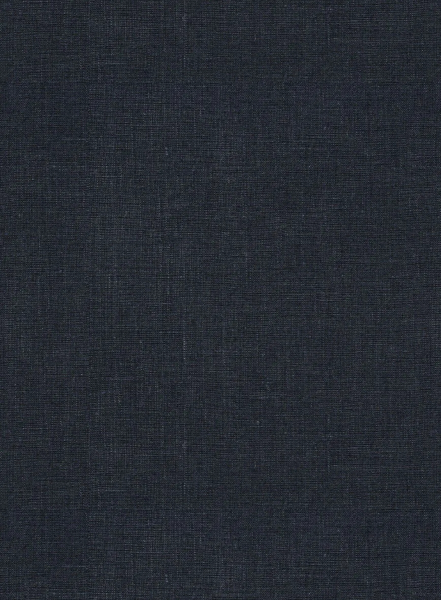 Dark Blue Linen Jacket
