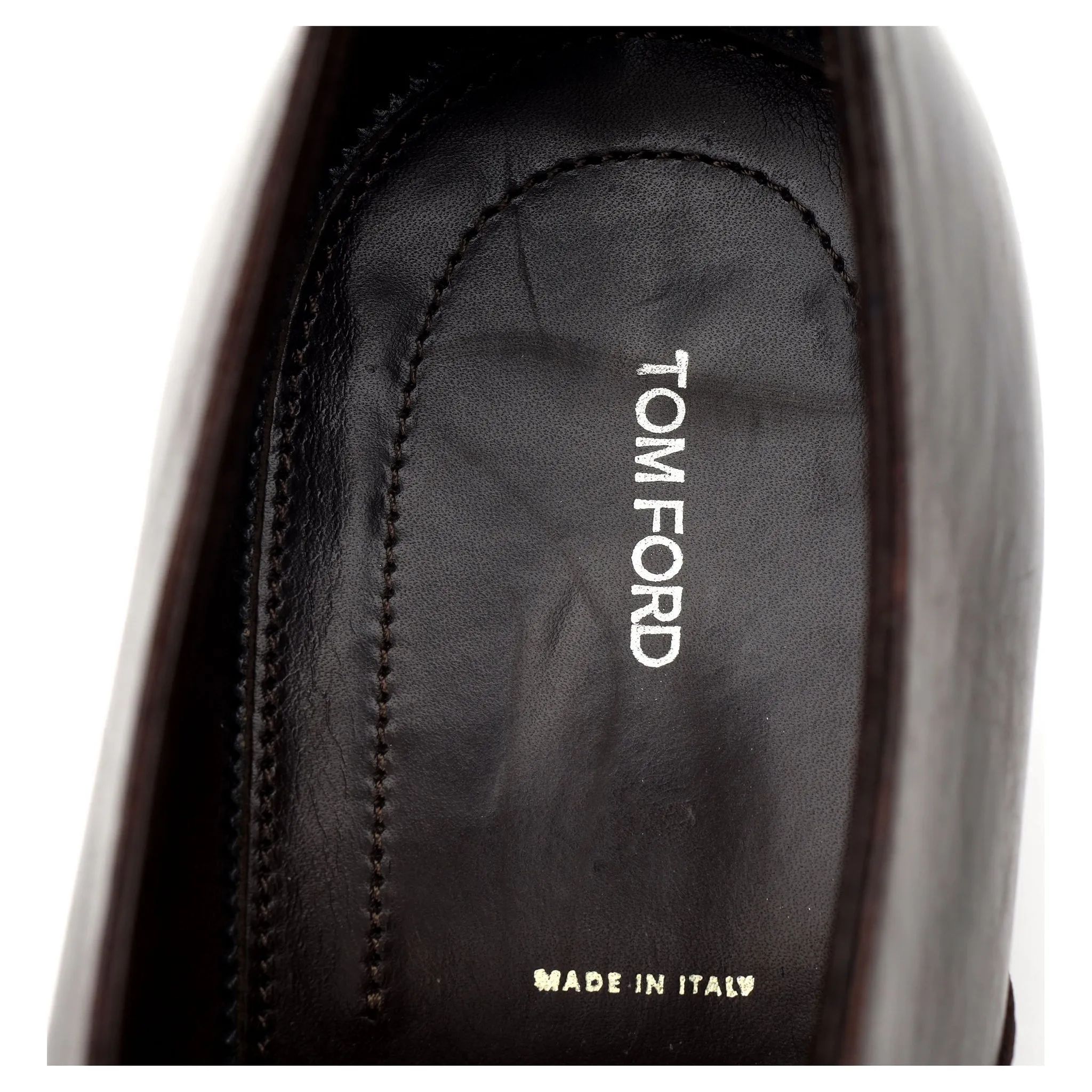 Dark Brown Leather Oxford UK 9.5 US 10.5