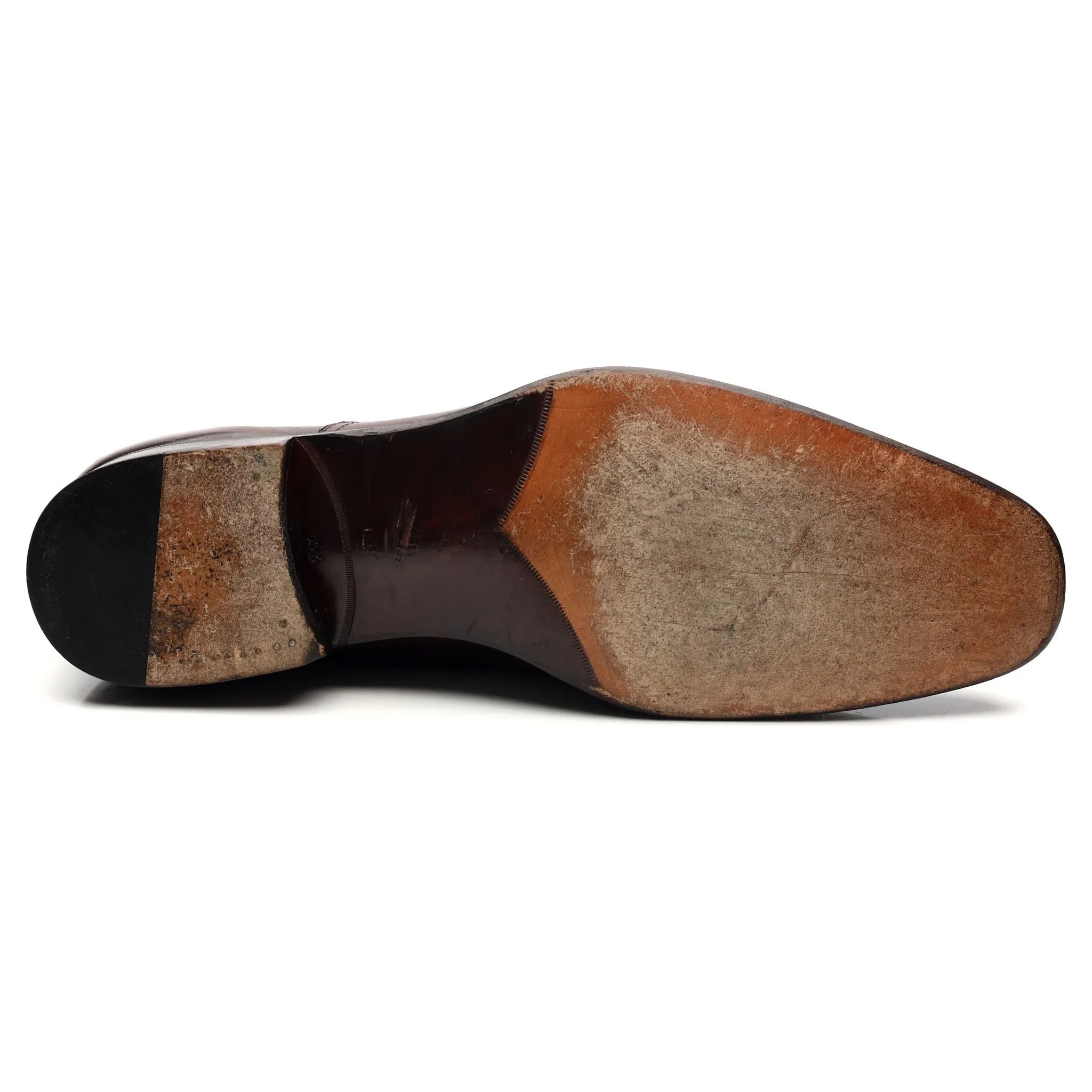 Dark Brown Leather Oxford UK 9.5 US 10.5
