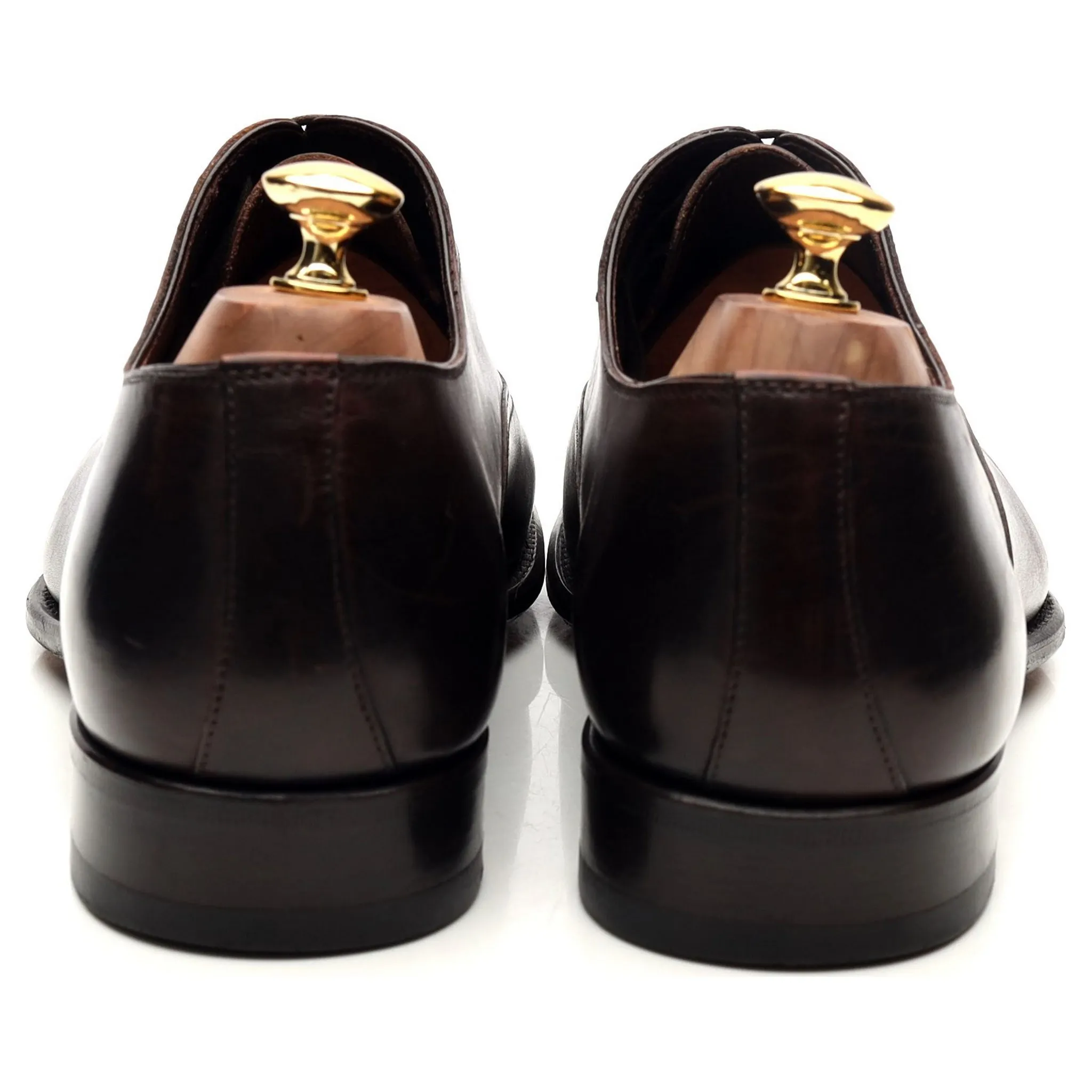 Dark Brown Leather Oxford UK 9.5 US 10.5