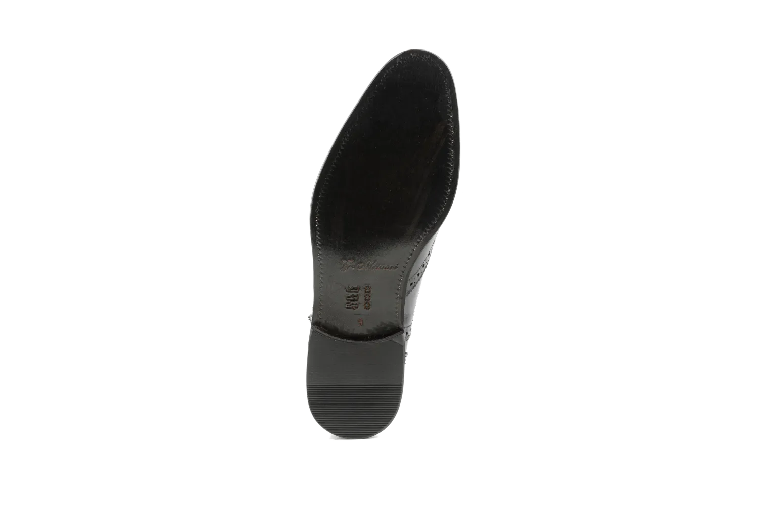 Debbano Chi Classic Wingtip Shoes, Men's Black Oxford Shoes, Crust Leather Oxford Shoes, Winged Tip Dress Shoes, Oxford Brogues for Men