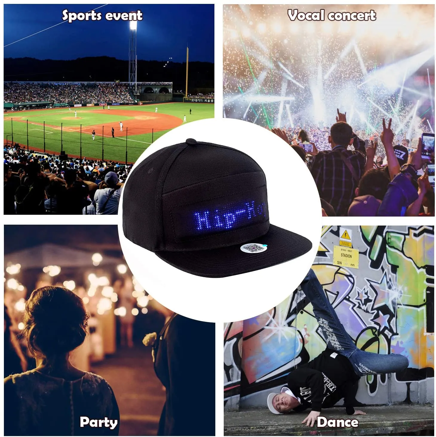 Digital LED Display Cap - H01425