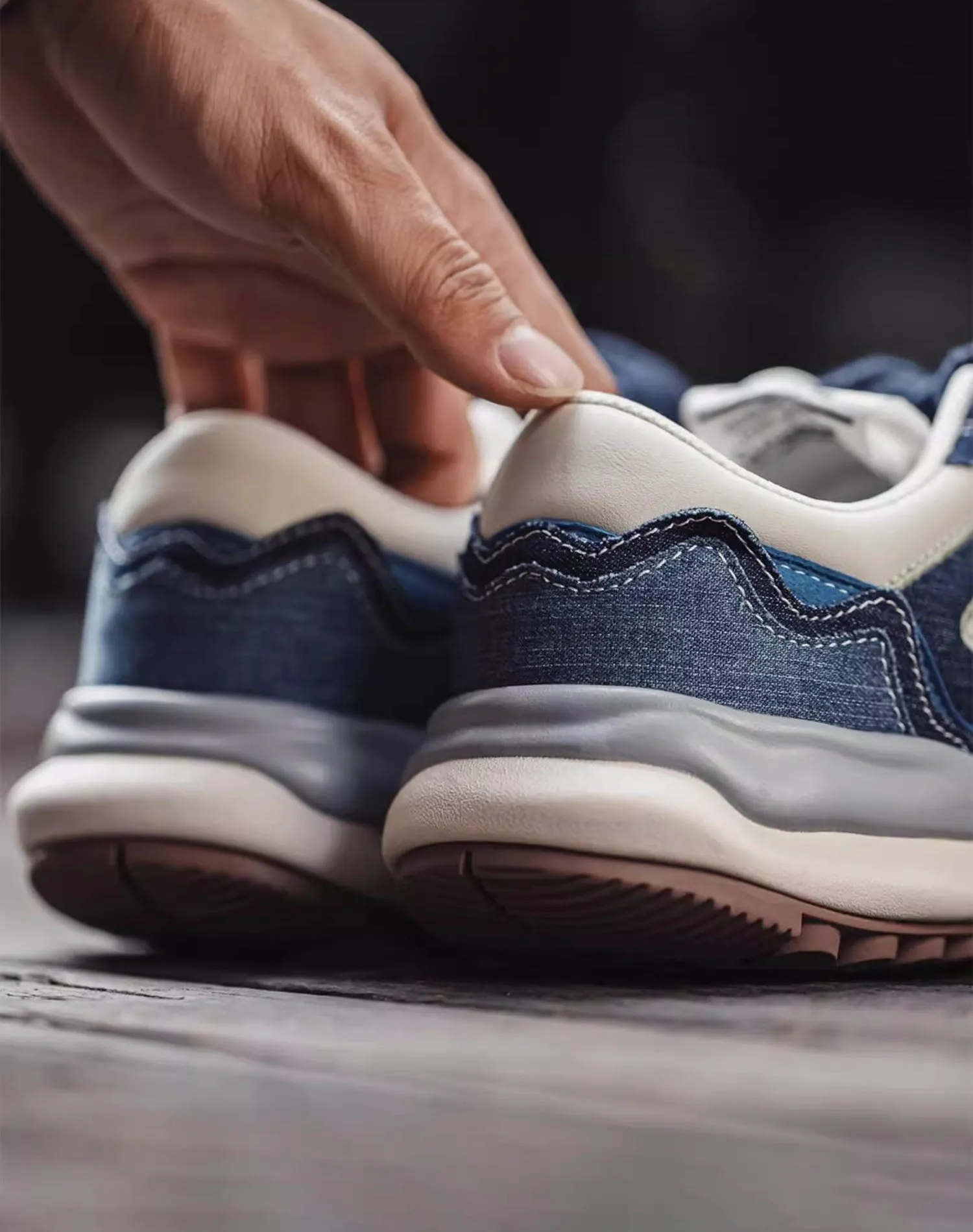 Dissolved Ying Retro All-Match Jogging Bread Men's Sports Shoes