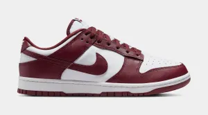 Dunk Low Mens Basketball Shoes (White/Redwood/Gym Red)