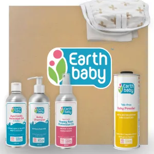 EarthBaby New Born Baby Gift Set for Baby Boy and Girl