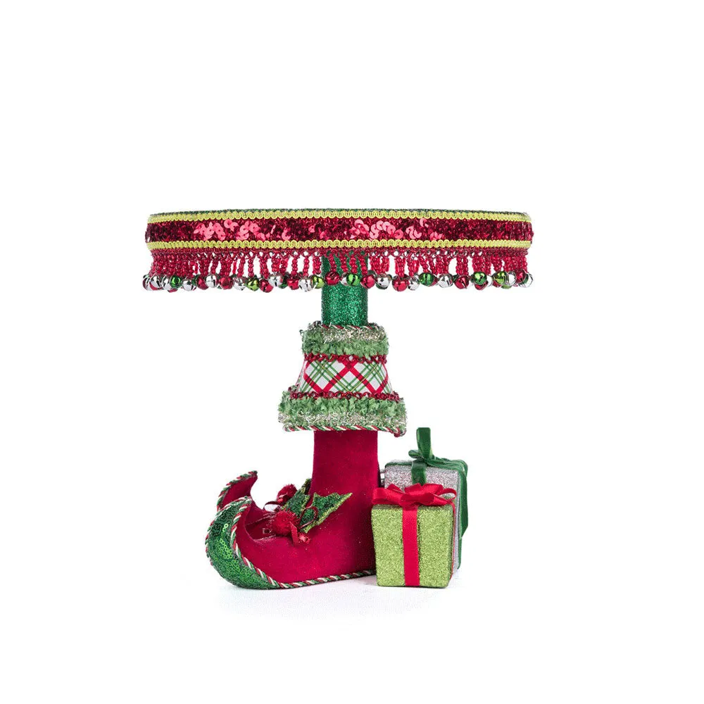 Elf Boots Cake Plate by Katherine's Collection