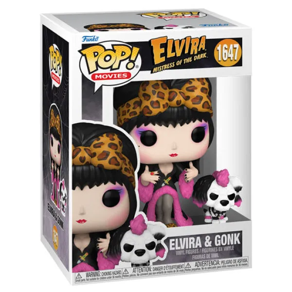 Elvira: Mistress of the Dark - Elvira & Gonk Pop! Vinyl