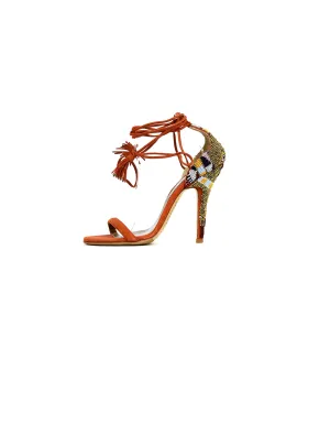 Etro Beaded Sandals sz 39.5