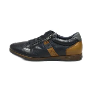 Fluchos Comodidad Absoluta Low-Top Sneakers Leather Black Colour For Women