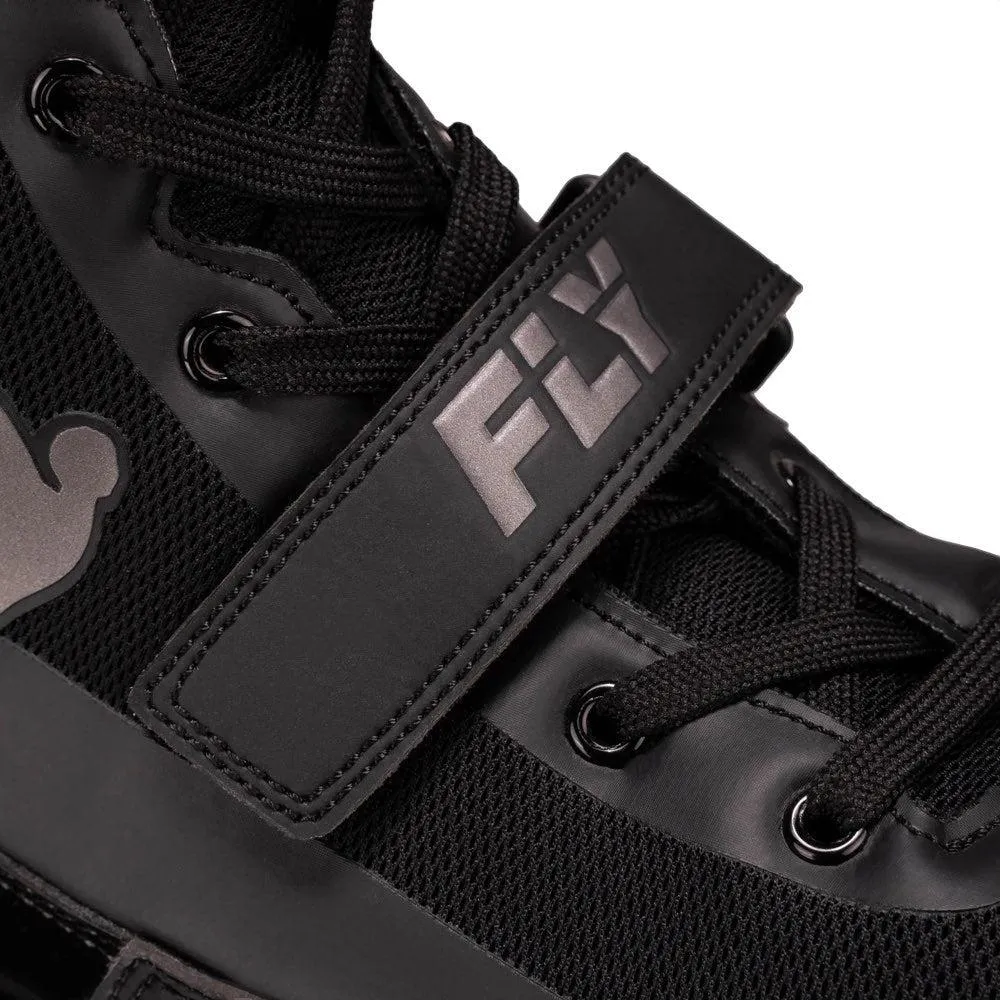 Fly Storm Boxing Boots - Black/Black