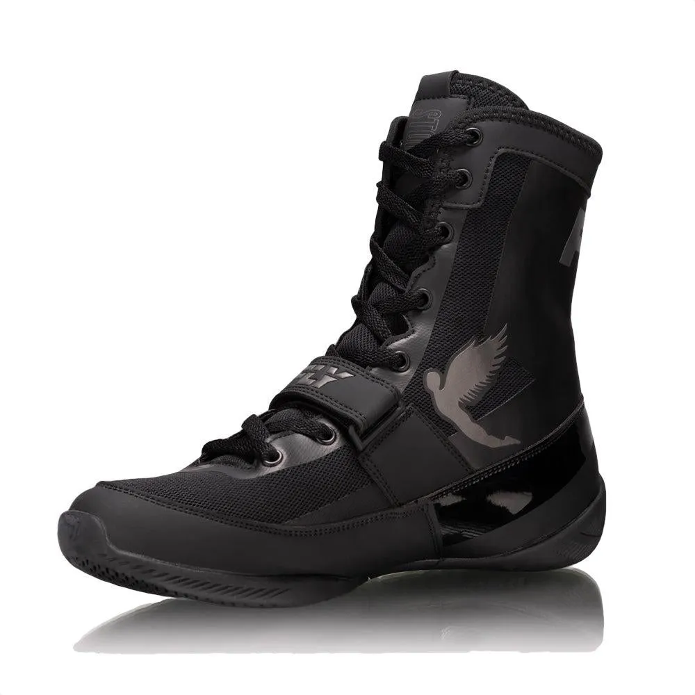 Fly Storm Boxing Boots - Black/Black