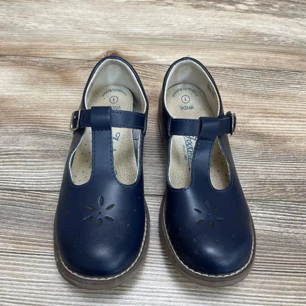 Footmates Sherry Mary Jane Shoes sz 1Y