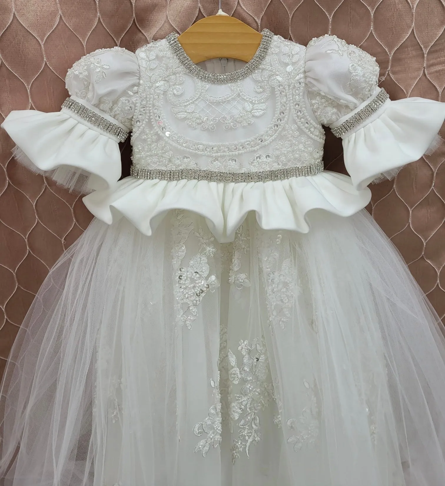 Francesca Christening Girls Dress