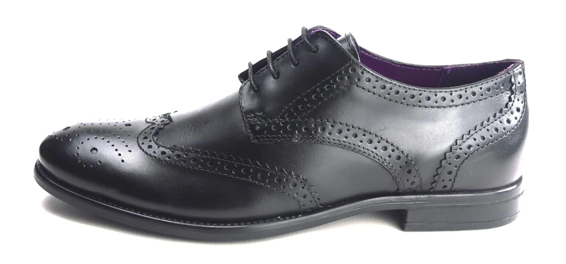 Frank James Richmond Mens Leather Brogue Lace Formal Casual Shoes