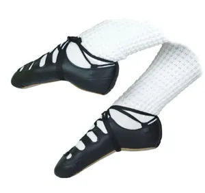 Gazelle -- Irish Full Sole Ghillies -- Black