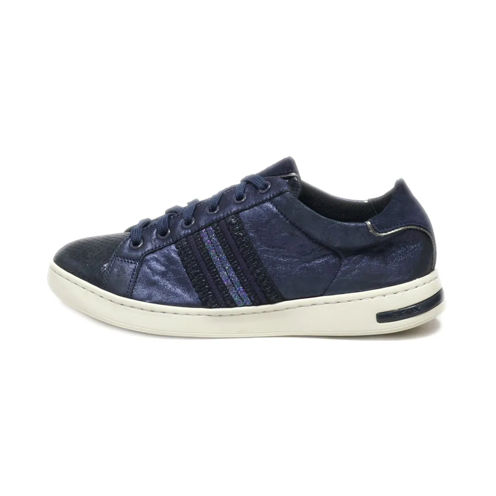 Geox Respira Low-Top Sneakers Leather Blue Colour For Women