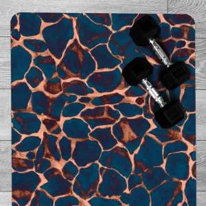 Giraffe Print Exercise Mat