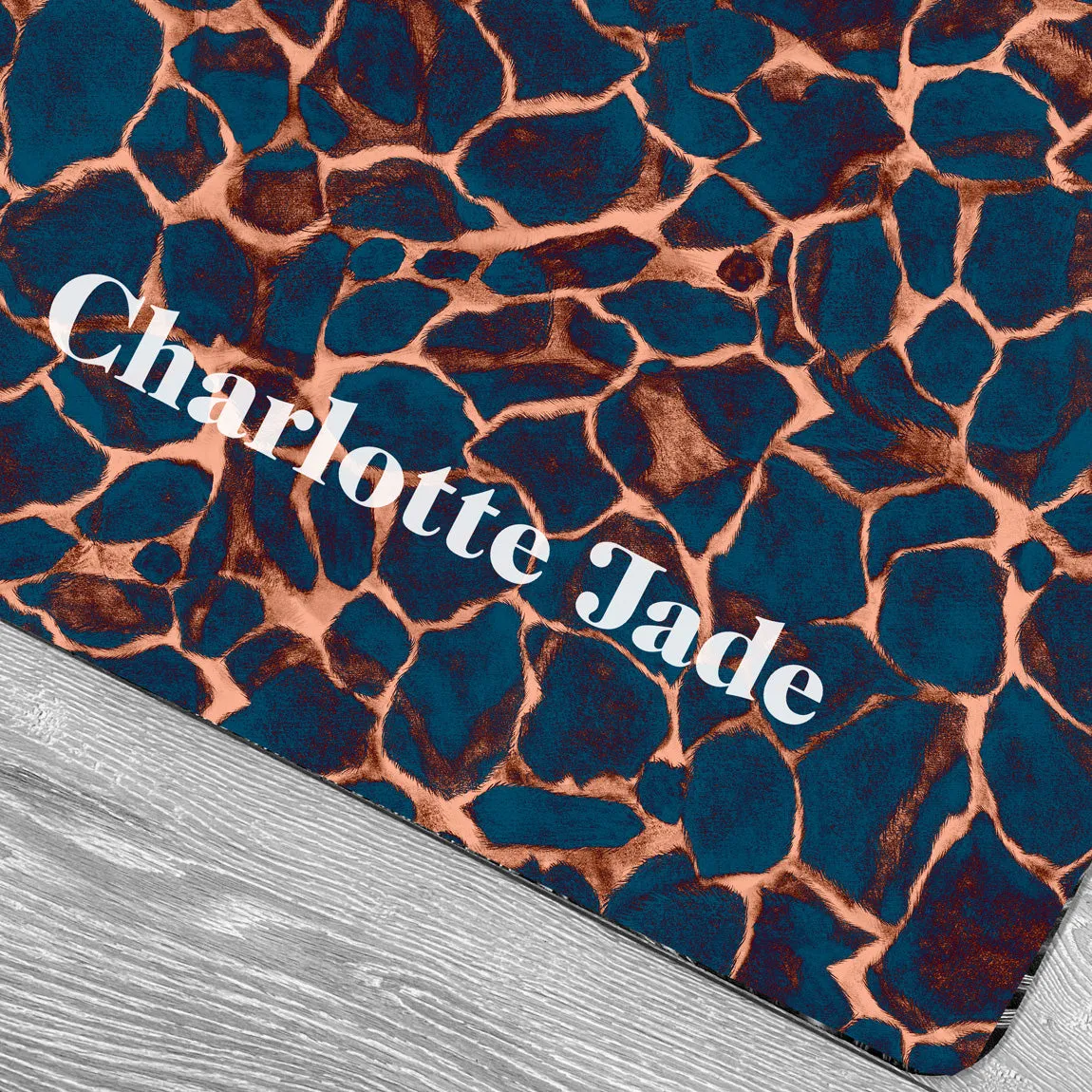 Giraffe Print Exercise Mat
