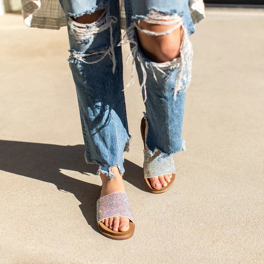 Glitzy Crystal Slides | Yellow Box Kite