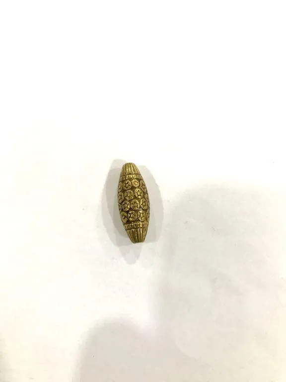Golden Designer Pipe CCB Plastic Beads