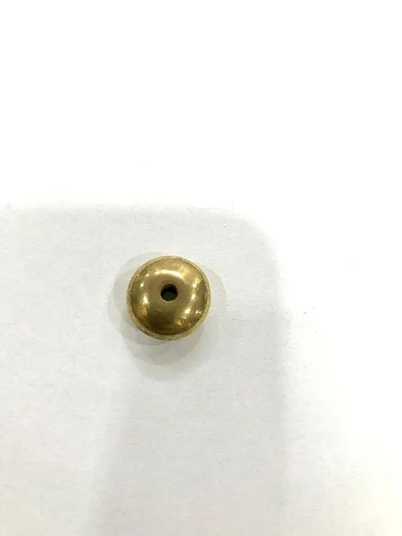 Golden Donut CCB Plastic Beads