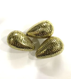 Golden Drop CCB Plastic Beads