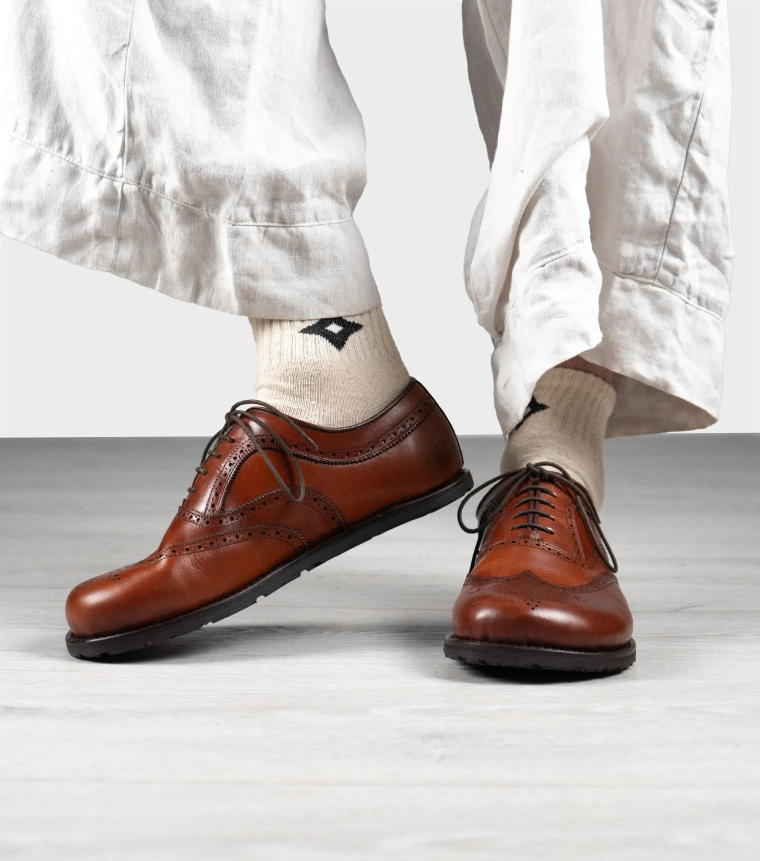 Goodyear Welted Barefoot Oxford Brogue