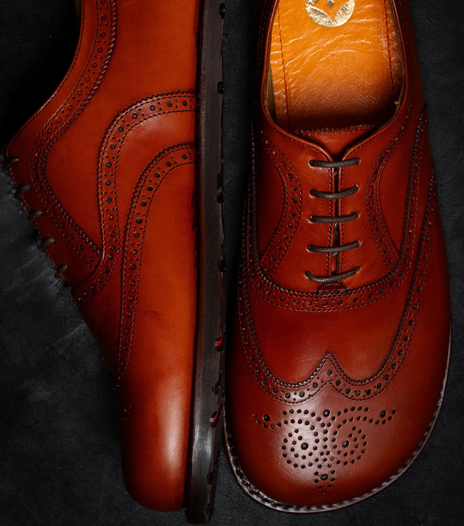 Goodyear Welted Barefoot Oxford Brogue