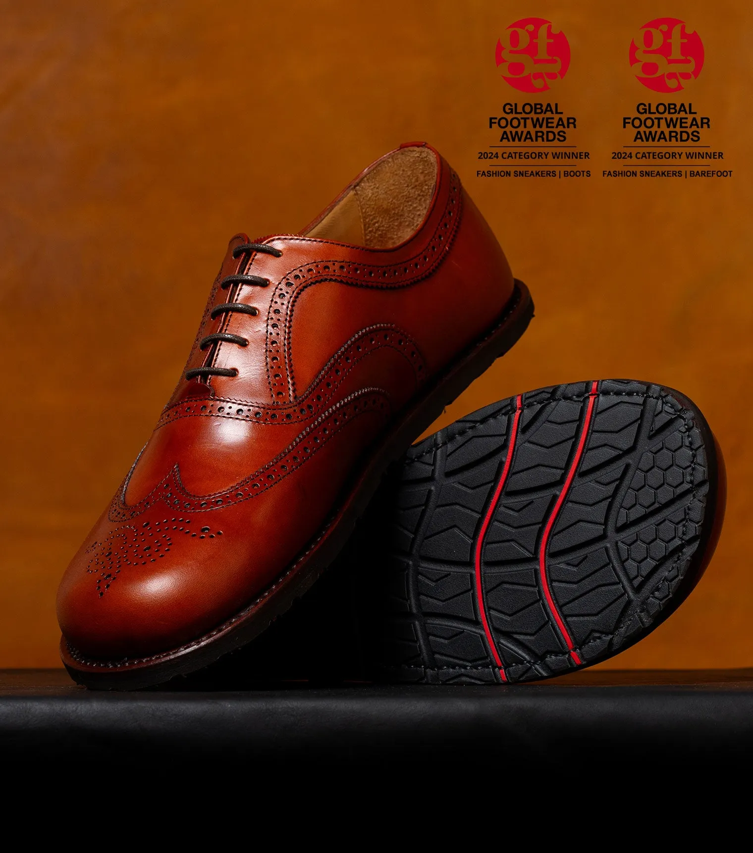Goodyear Welted Barefoot Oxford Brogue