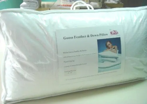 Goose Feather Pillows 85% Goose Feather 15% Goose Down | Super King & Emperor