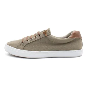 Graceland Low-Top Sneakers Fabric Brown Colour For Men