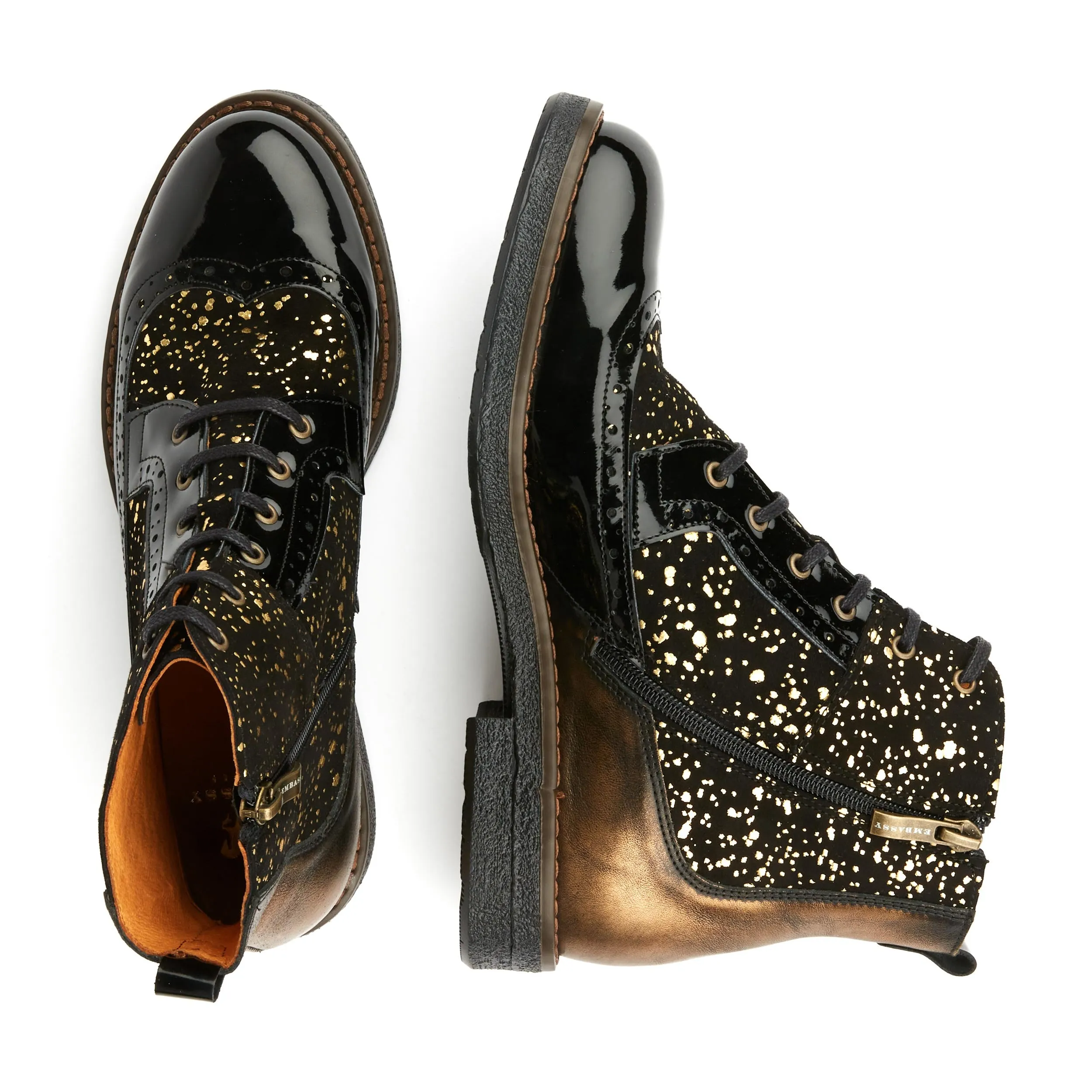 Hatter - Black & Gold Drops