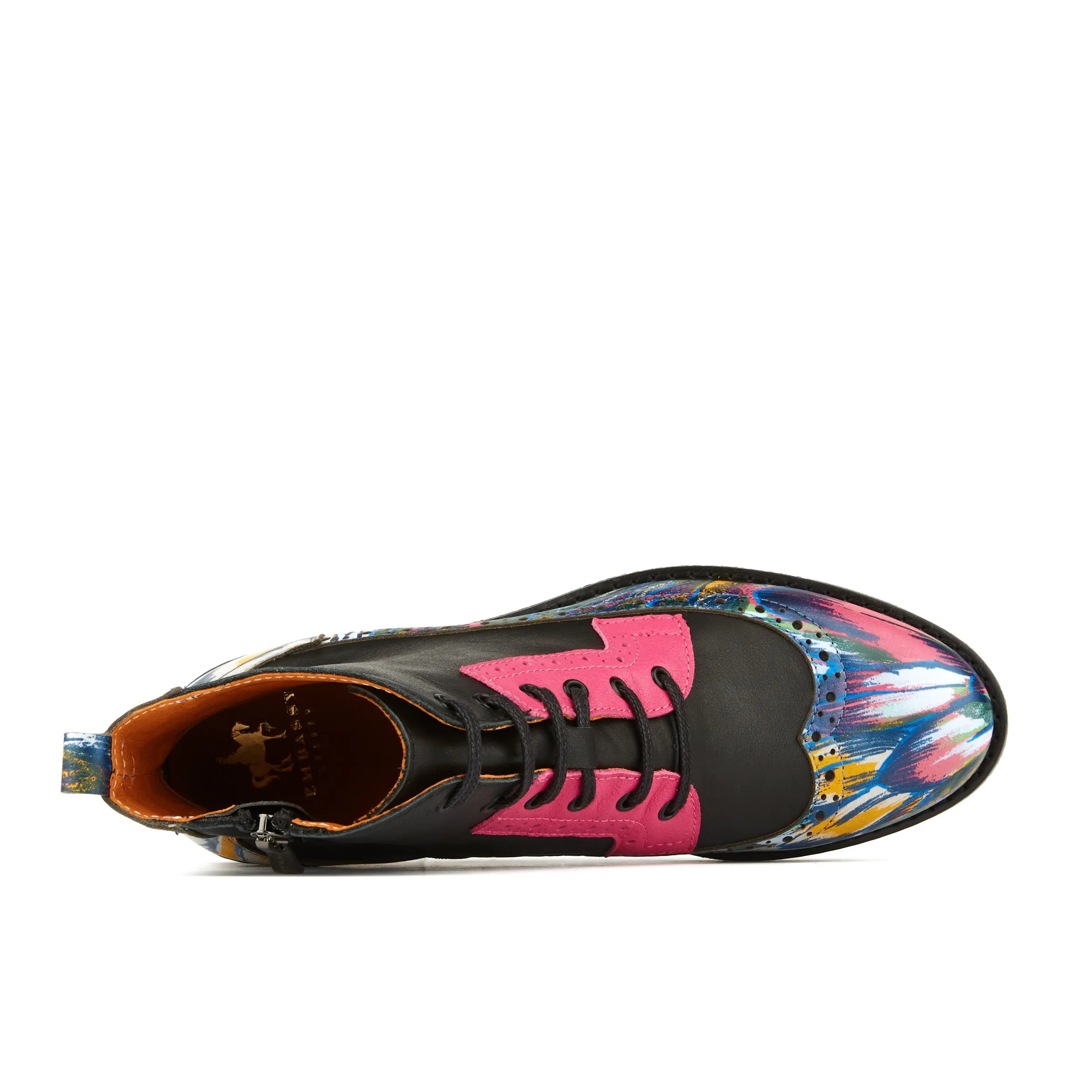 Hatter - Dark Flamingo & Black & Pink