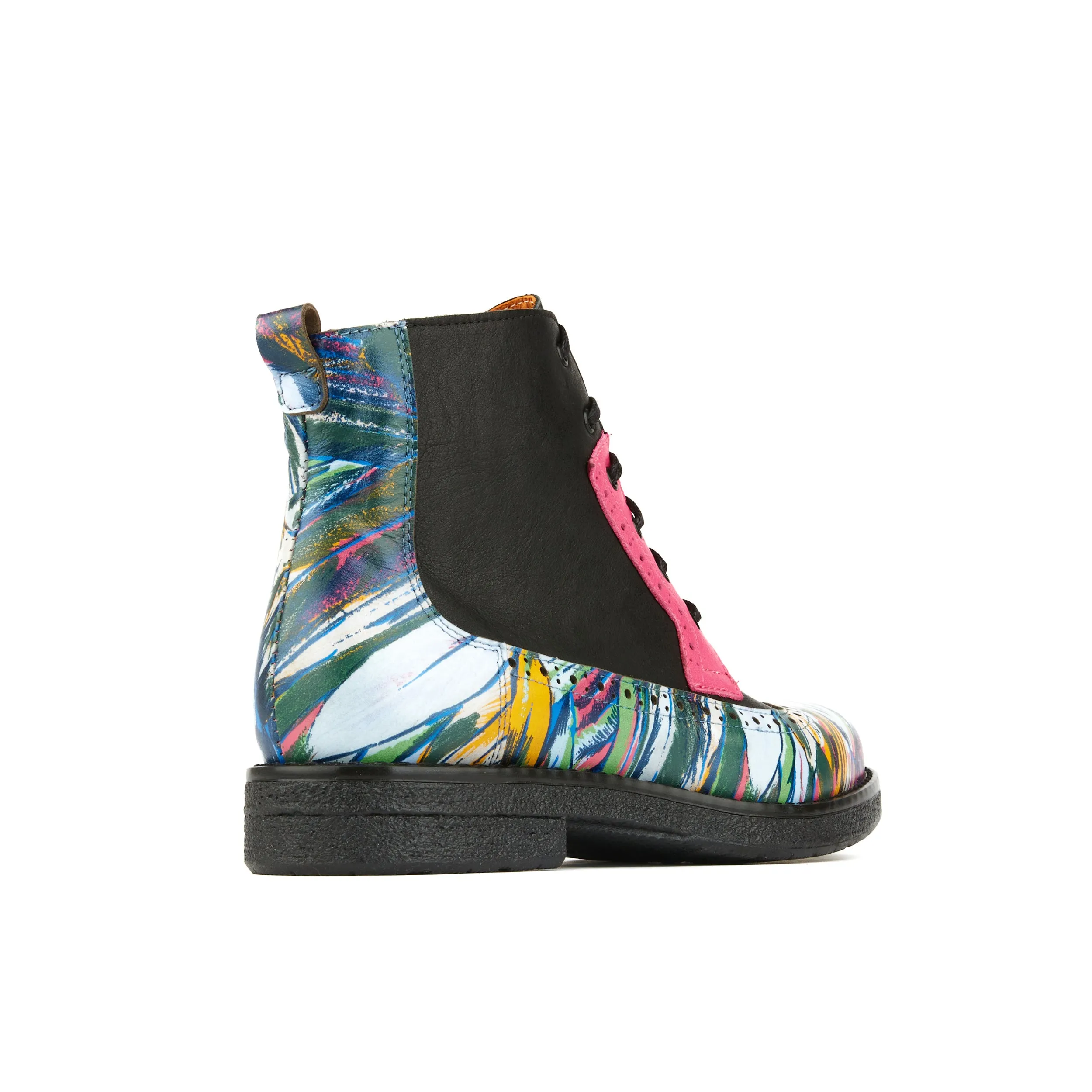 Hatter - Dark Flamingo & Black & Pink