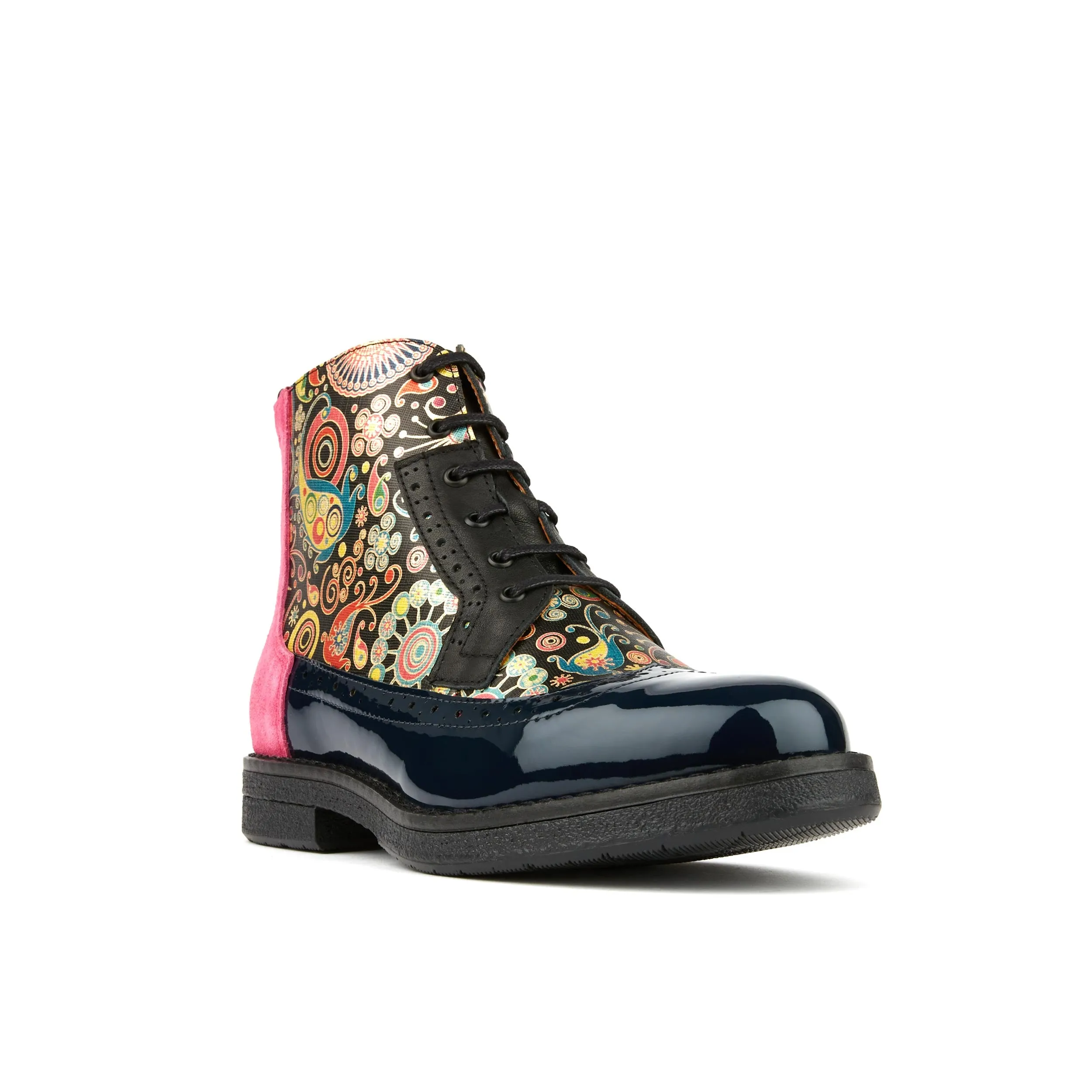 Hatter - Navy & Pink