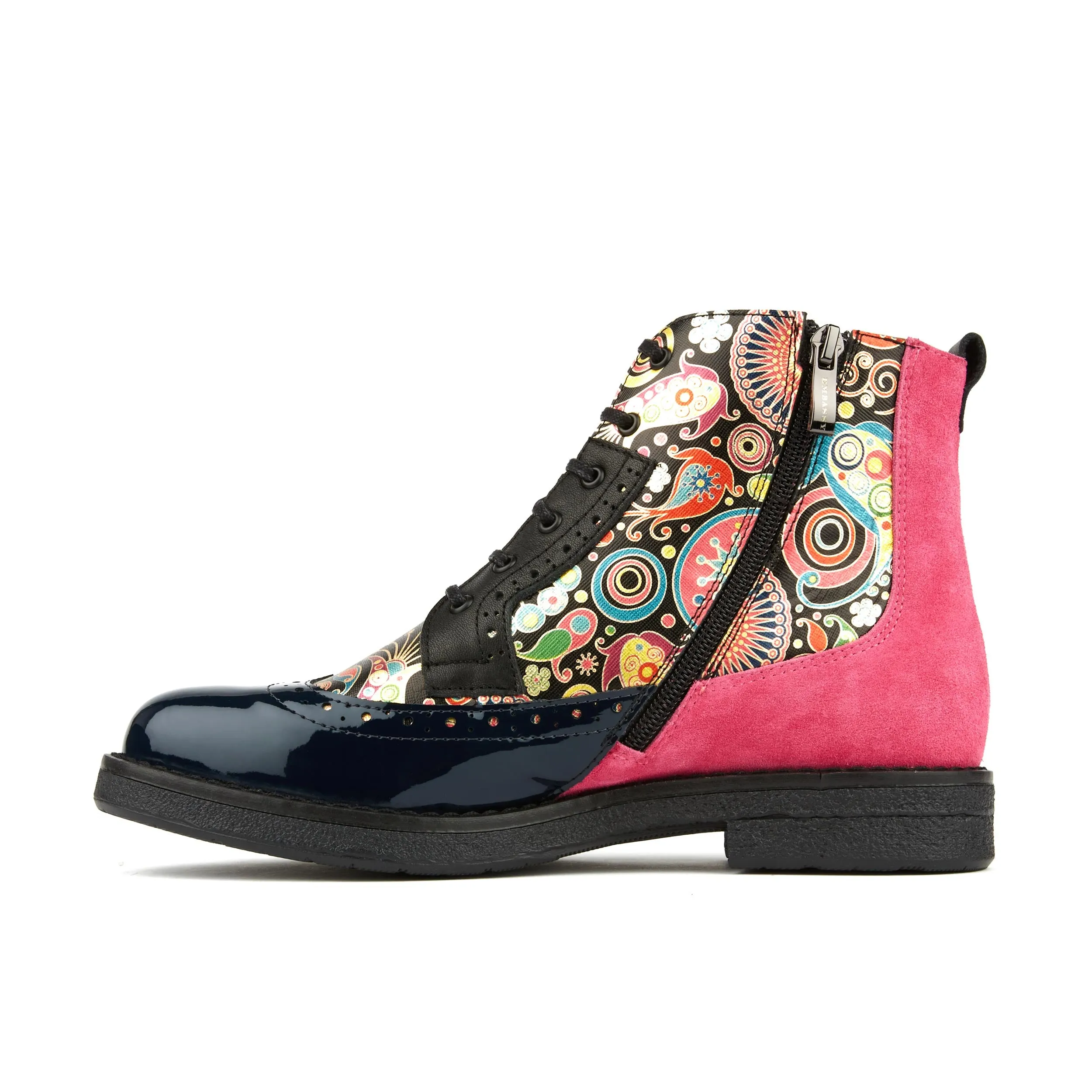 Hatter - Navy & Pink