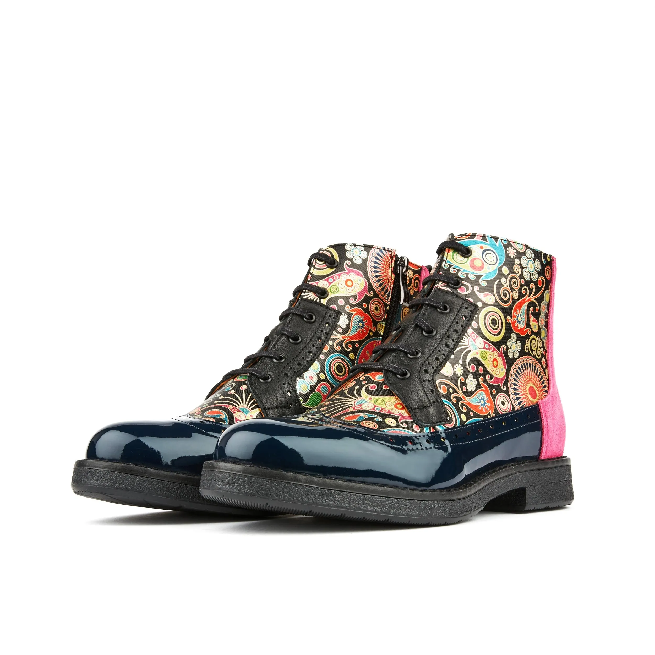 Hatter - Navy & Pink