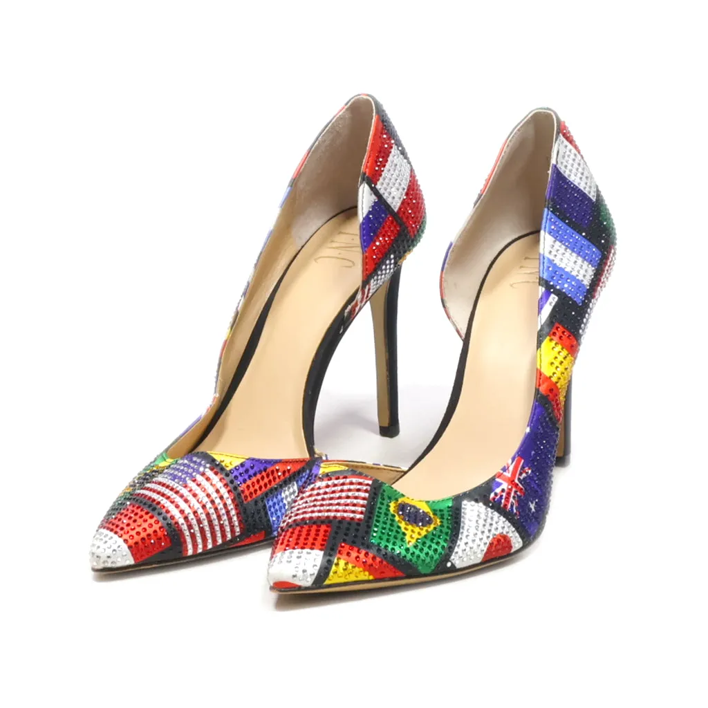 I.N.C High-Heel Shoes Fabric Multicolour Colour For Women
