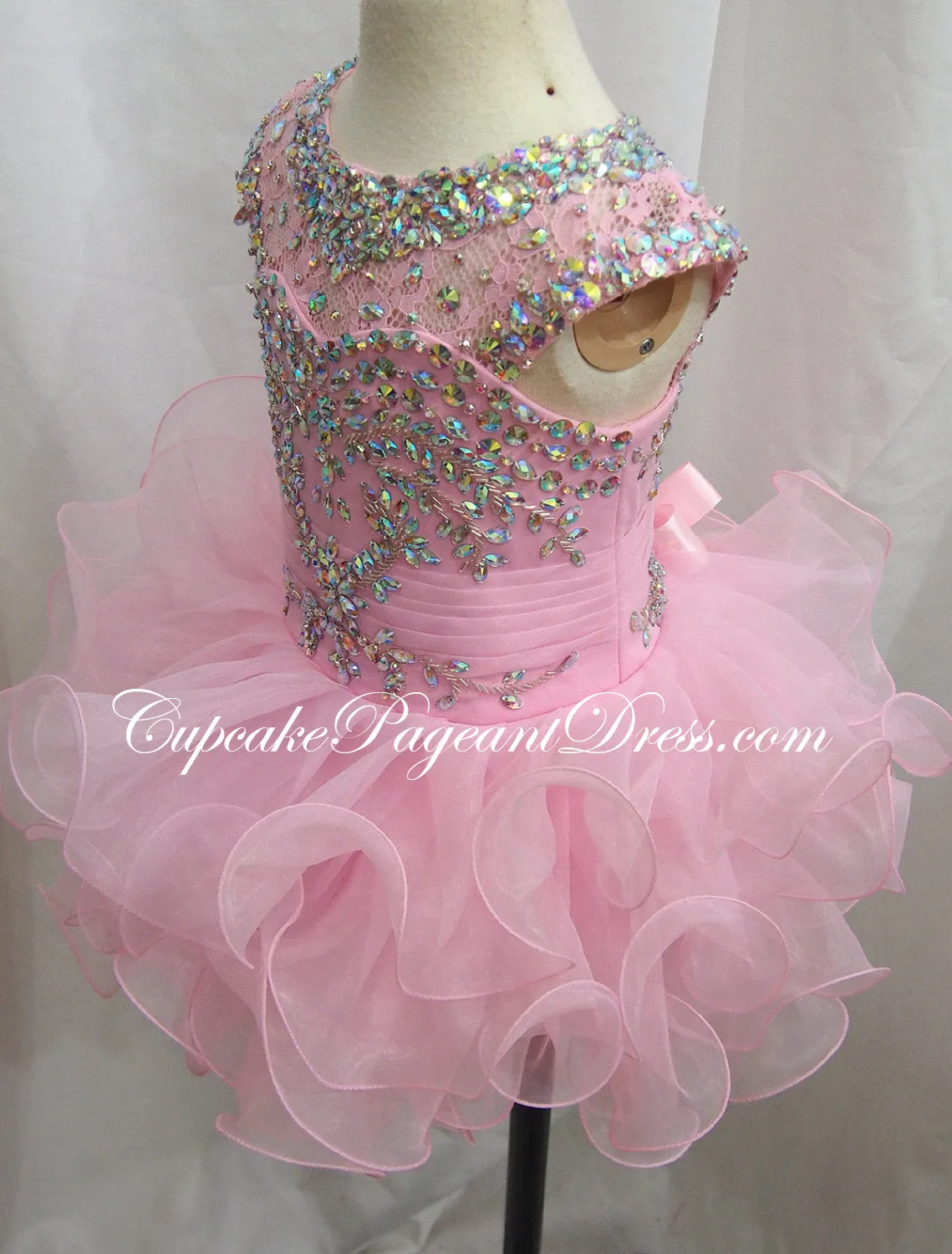 Infant/toddler/baby/children/kids Girl's Cupcake Pageant Dress/clothing/gown for birthday,christmas