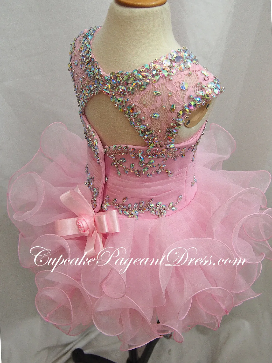 Infant/toddler/baby/children/kids Girl's Cupcake Pageant Dress/clothing/gown for birthday,christmas
